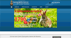 Desktop Screenshot of caminpentrubatrani.ro